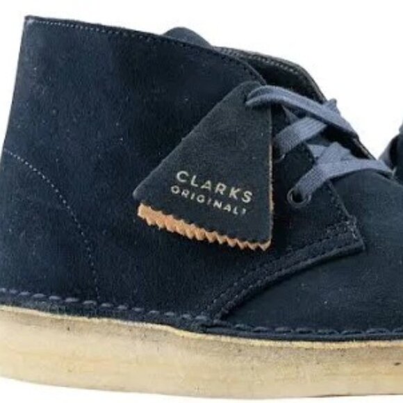 Clarks Originals Desert Coal - Blue Suede Size 10 main image 6